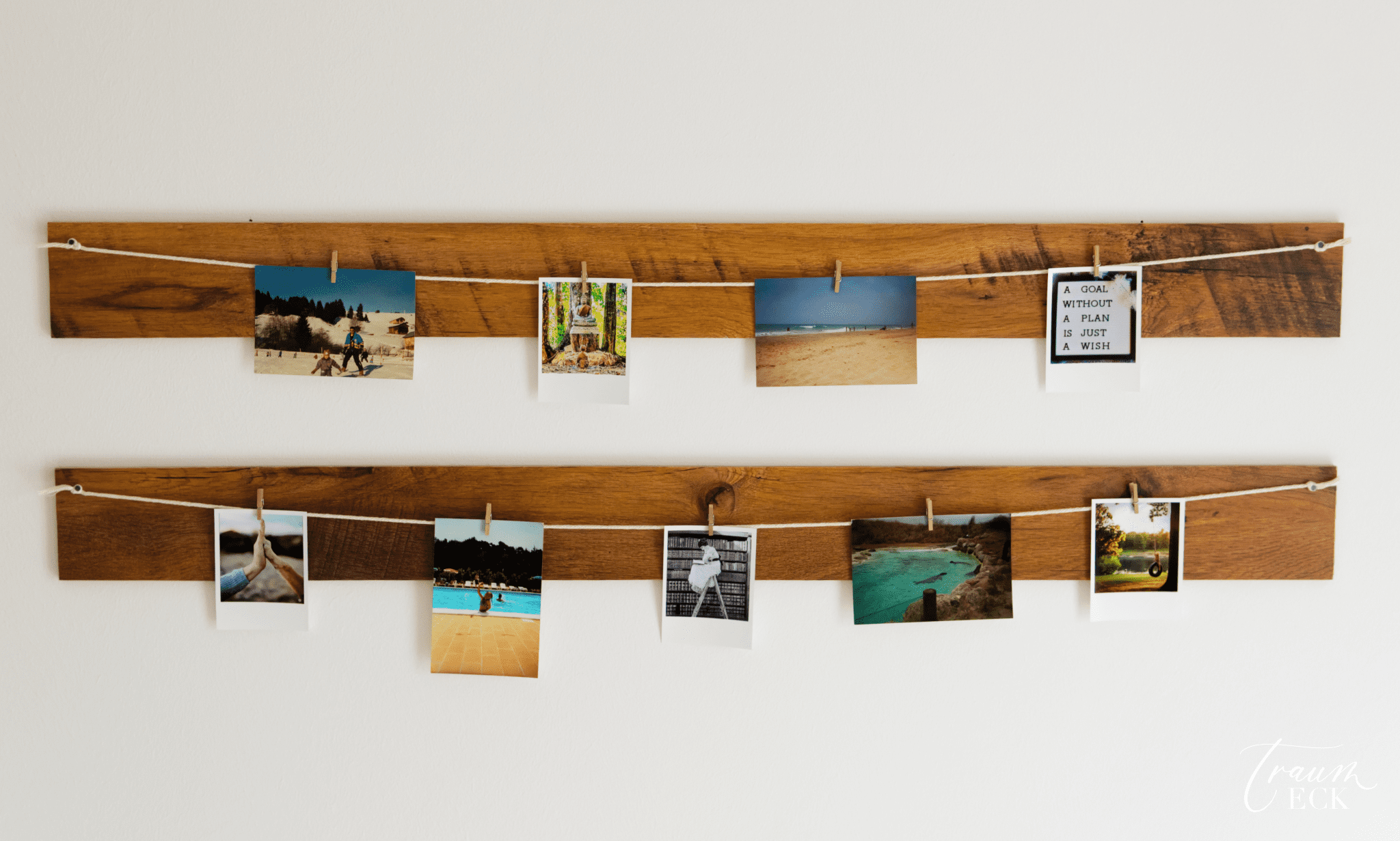 Bilderleiste aus Holz:  A Creative Journey with Wooden Picture Rails